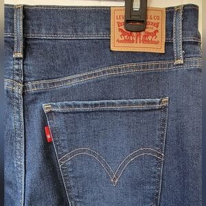 Levi's Dark Blue Flare Jeans